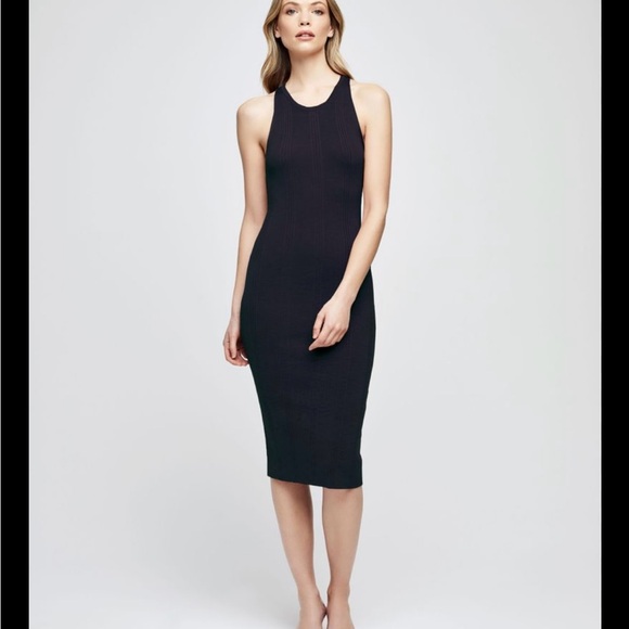 L'AGENCE L'agence ShelbyBodycon Dress Elegant Black Sleeveless Dress L'AGENCE L'agence ShelbyBodycon Dress Elegant Black Sleeveless Dress